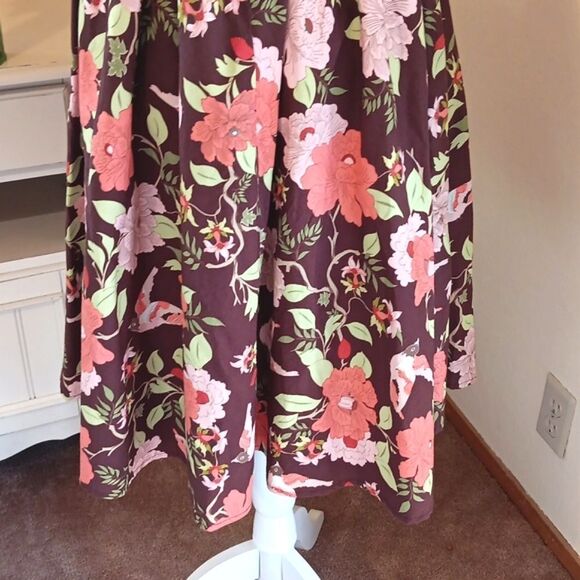 Folter Floral Patterned Dress. - Picture 7 of 10